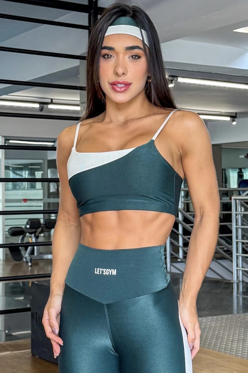 Lets Gym - Top Potential Verde Escuro - 2829VDE