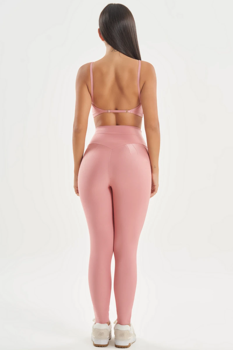 Lets Gym - Legging Minimal Glow Rosê - 2840RS