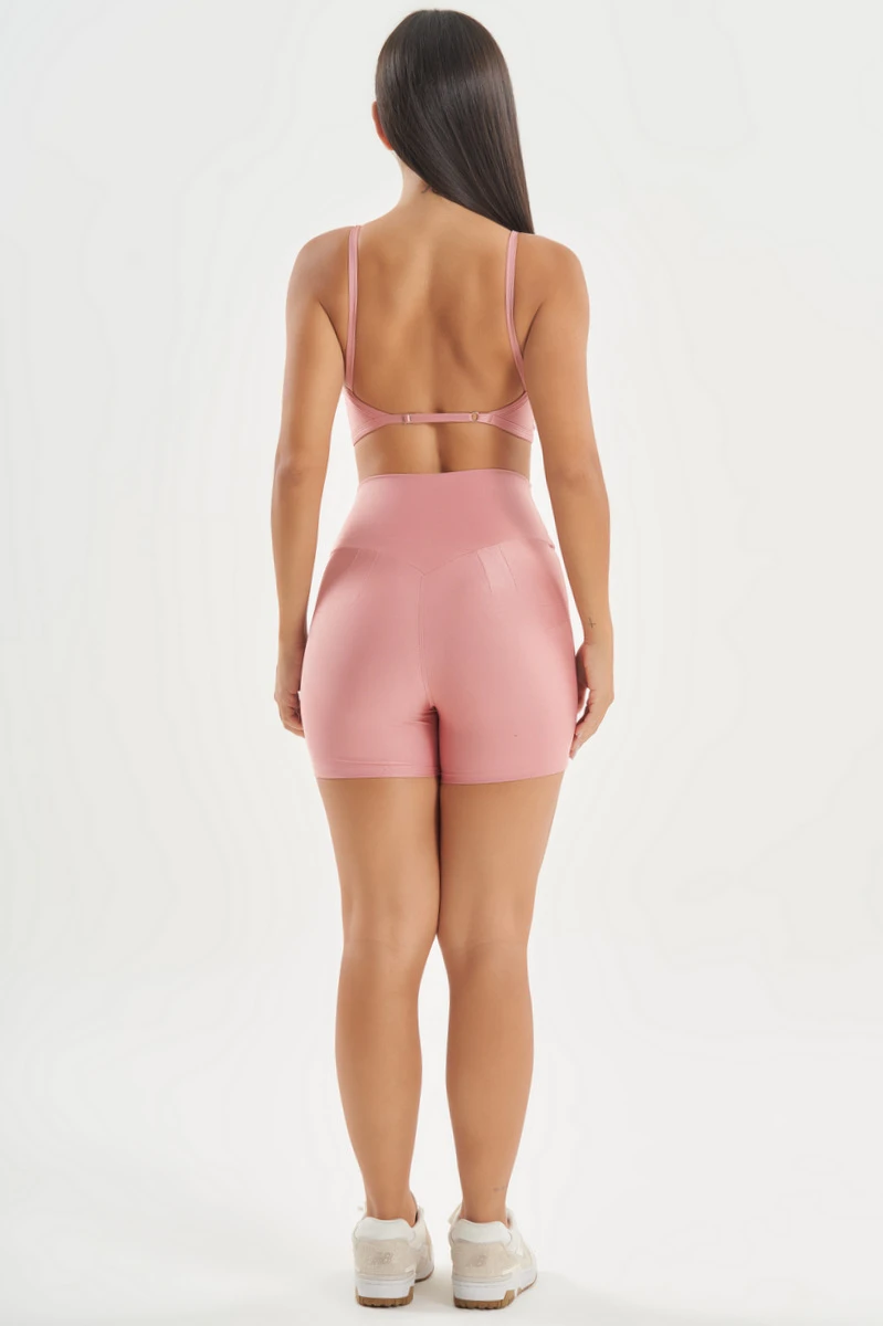 Lets Gym - Minimal Glow Rosé Shorts - 2841RS