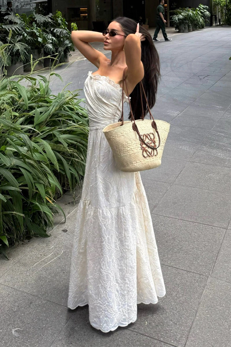 Dot Clothing - Dress Dot Clothing Sophia Laise TQC Off White - 2901OFF