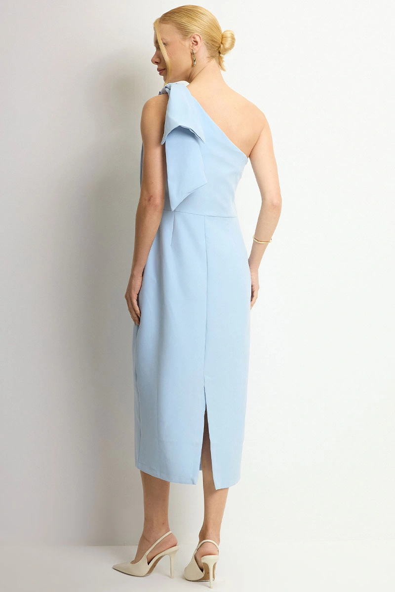 Miss Misses - Vestido Midi Samanta Azul - 54729002