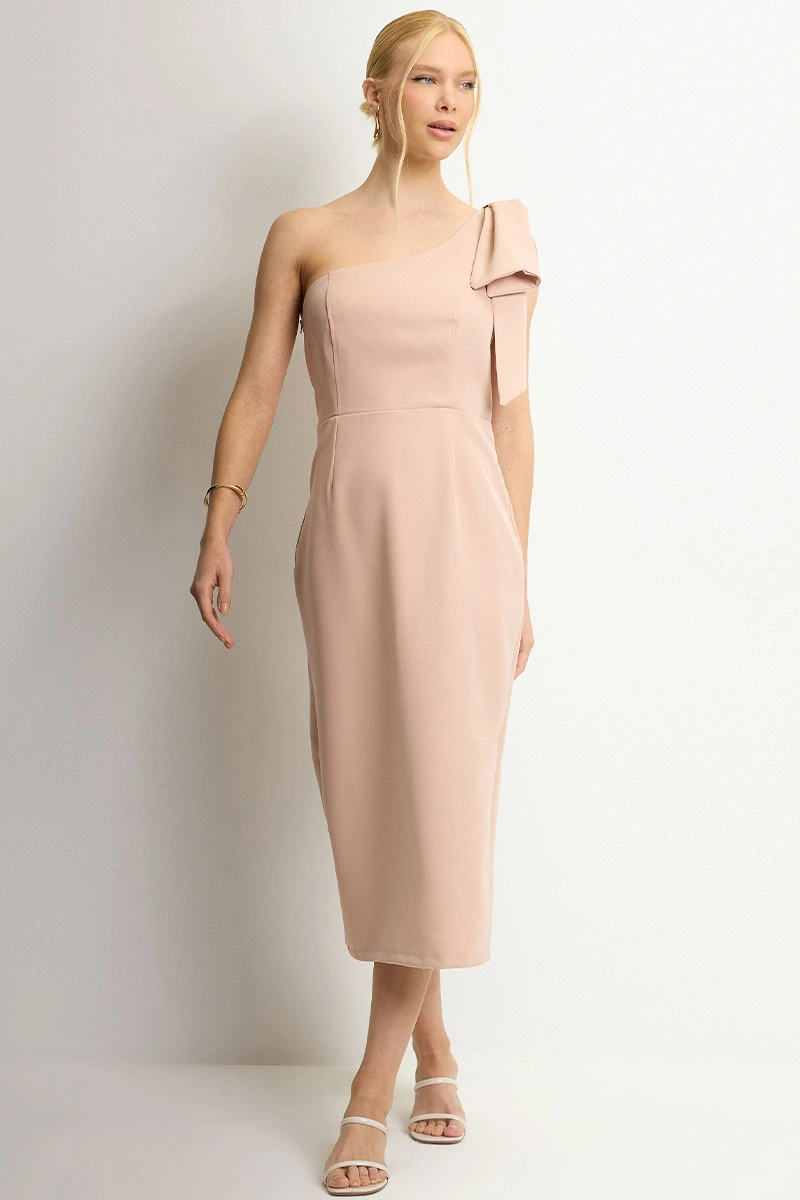 Miss Misses - Vestido Midi Samanta Rose - 54729031