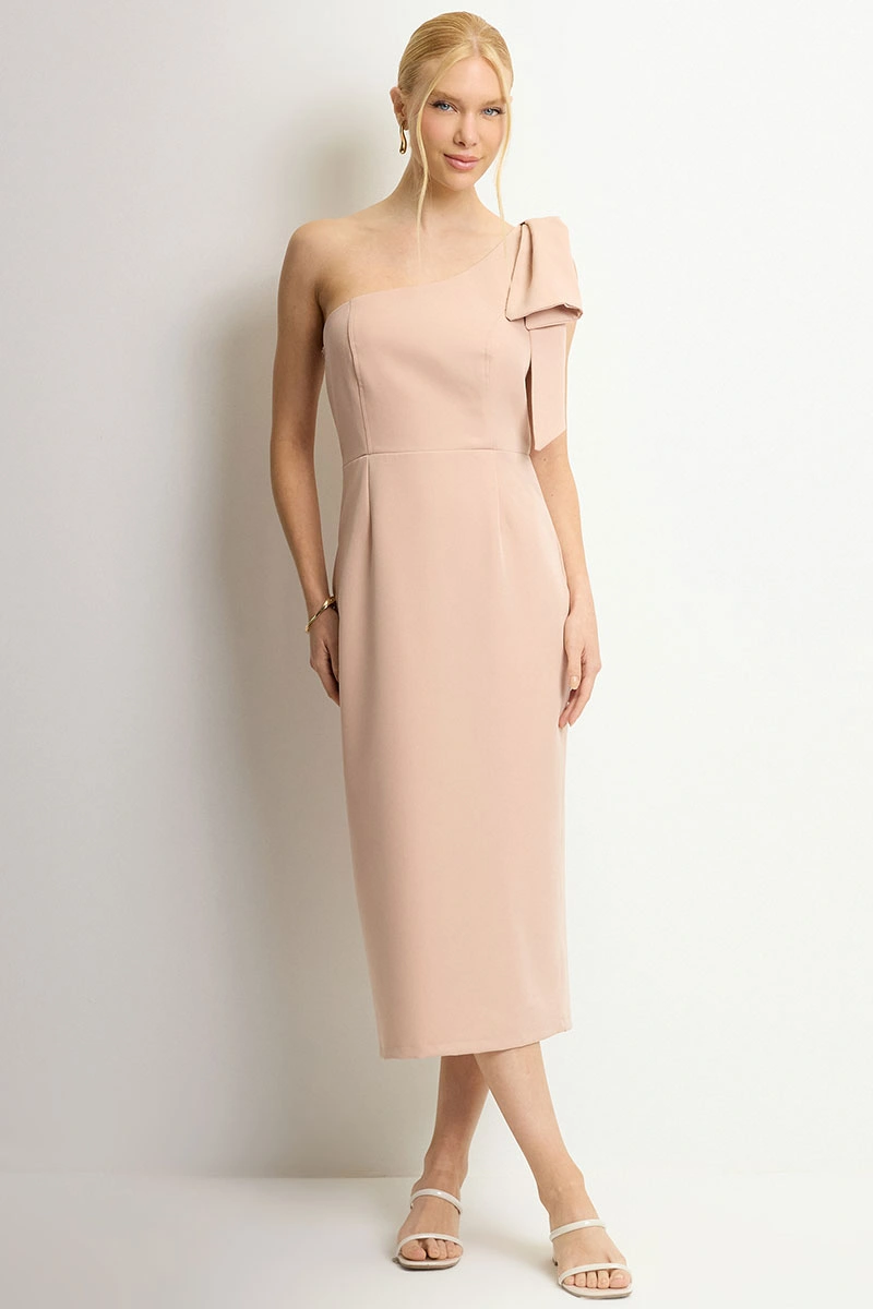Miss Misses - Vestido Midi Samanta Rose - 54729031