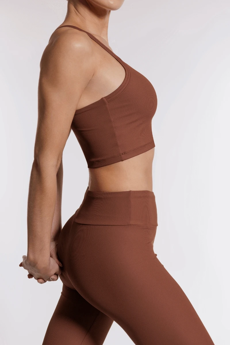 Trilha Verão - Rib Balance Crop Top - R5800