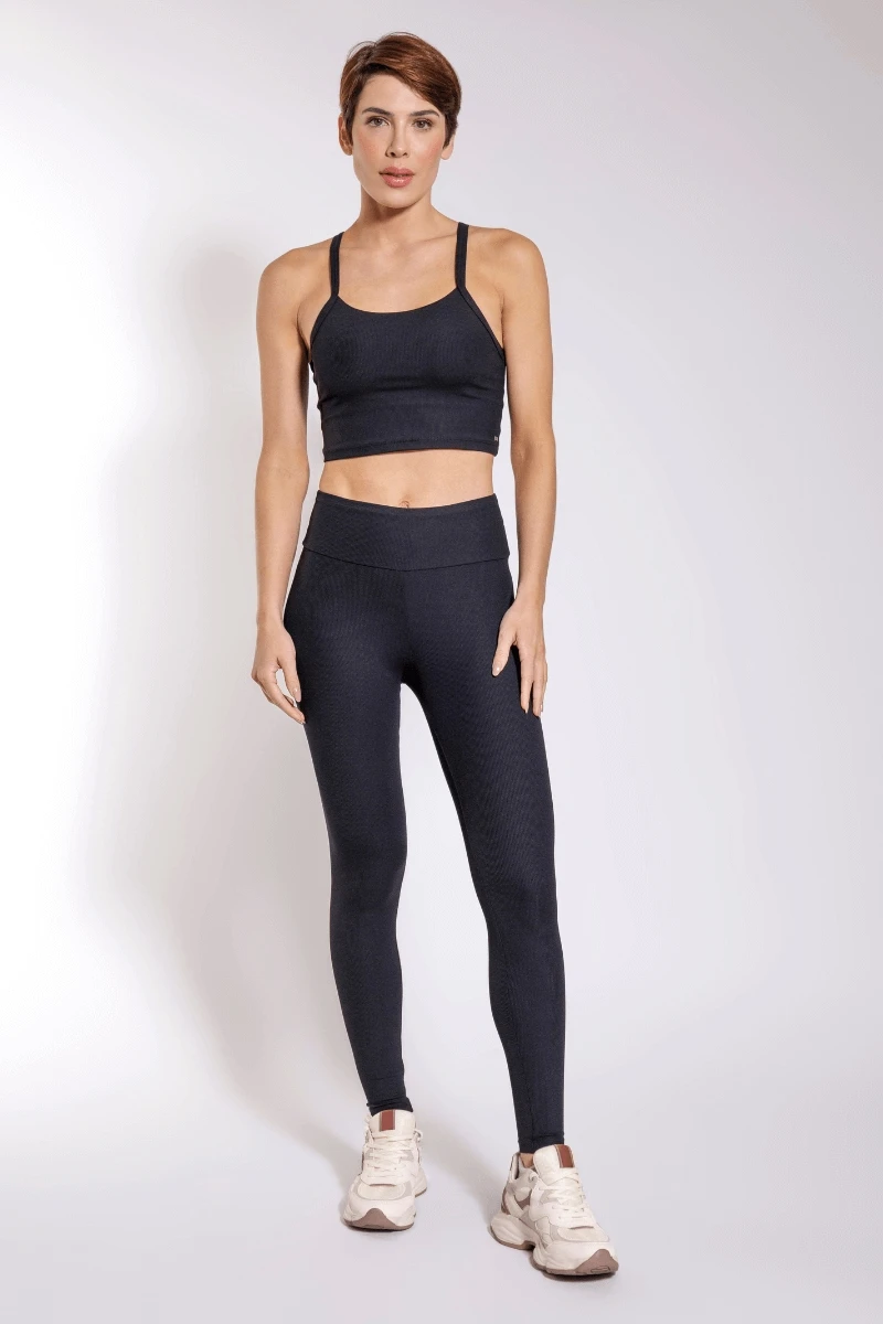 Trilha Verão - Rib Balance Crop Top - R0500