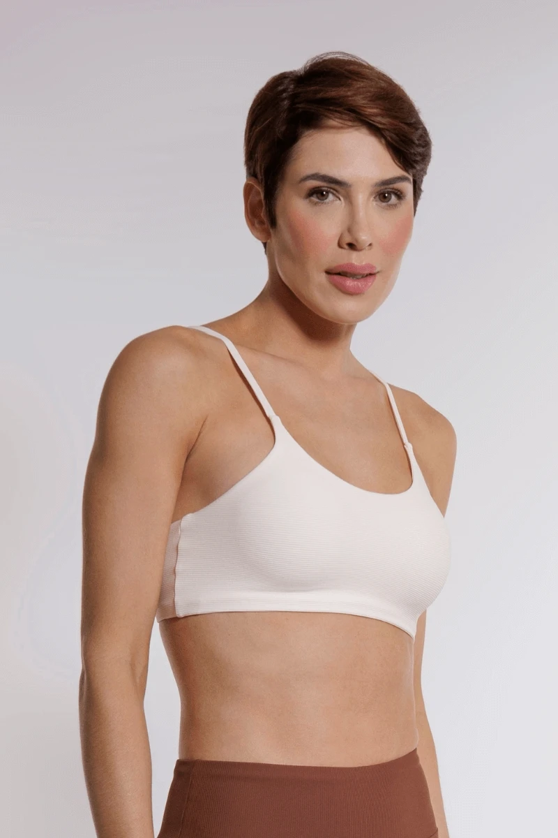 Trilha Verão - Block Light Rib Comfort Sports Bra - F10146