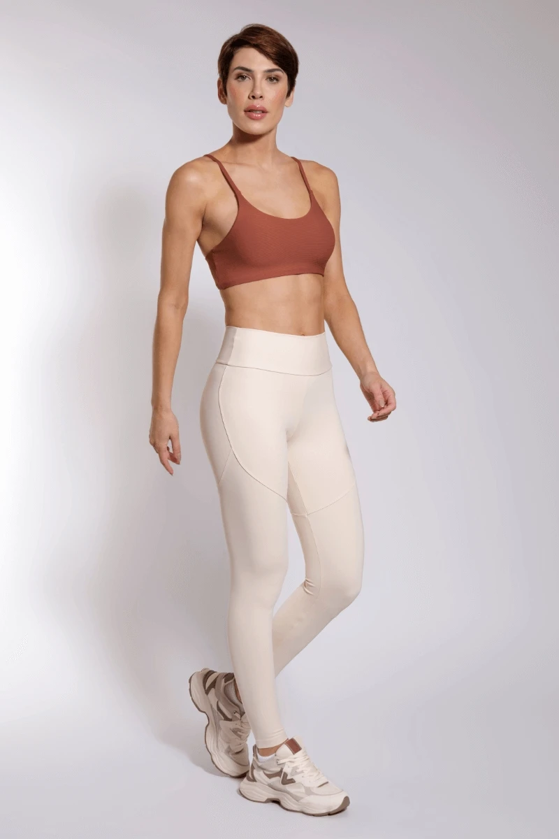 Trilha Verão - Top Rib Comfort Block Light - F18062