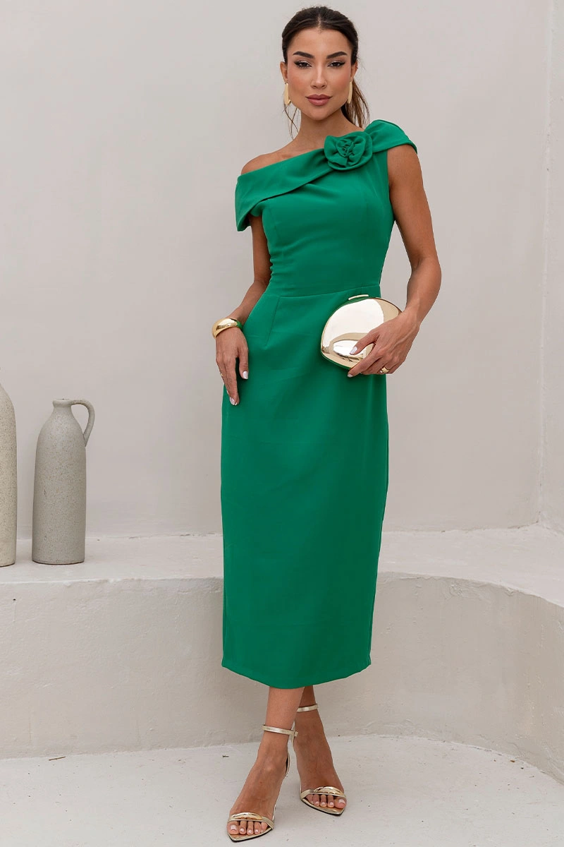 Miss Misses - Vestido Leila Verde - 54670023