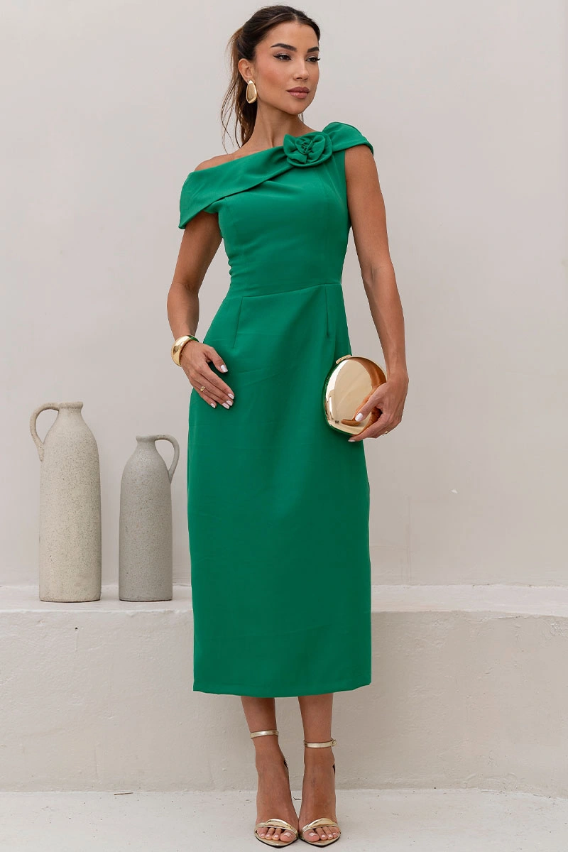 Miss Misses - Vestido Leila Verde - 54670023