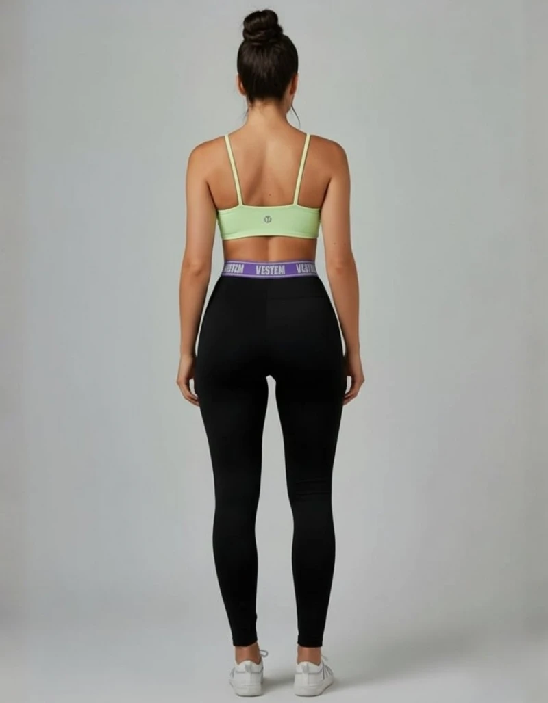 Vestem - Mint Green Leggings and Top Park Set - CJ302.BF.C0280