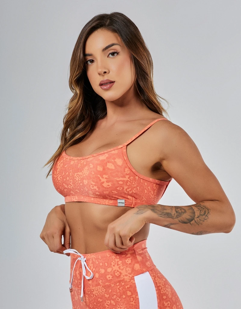 Vestem - Set Shorts, Tank Shirt and Top Bass Jaguar Flamingo - CJ307.BF.E1306.I25