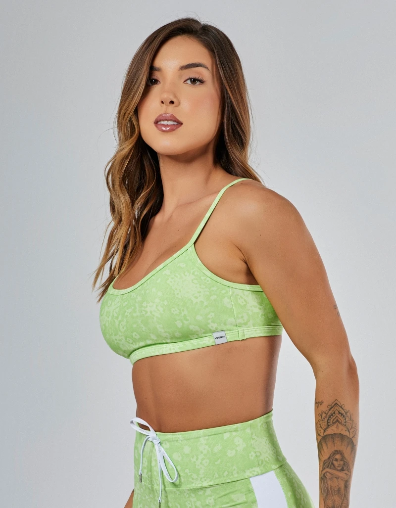 Vestem - Set Shorts, Tank Shirt and Top Bass Jaguar Menta - CJ307.BF.E1307.I25