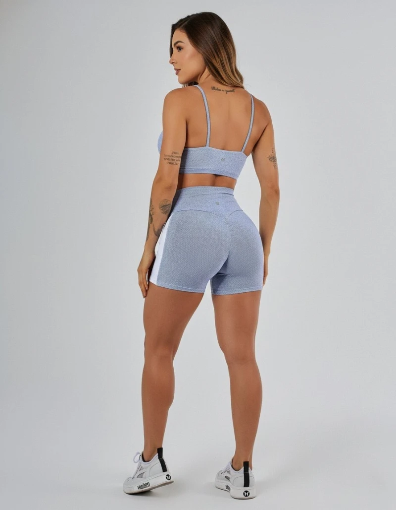 Vestem - Blue Denim Shorts and Top Set - CJ309.BF.E1367