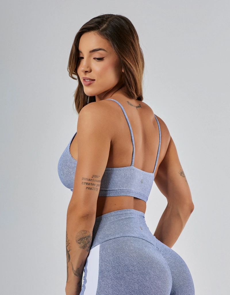 Vestem - Blue Denim Shorts and Top Set - CJ309.BF.E1367