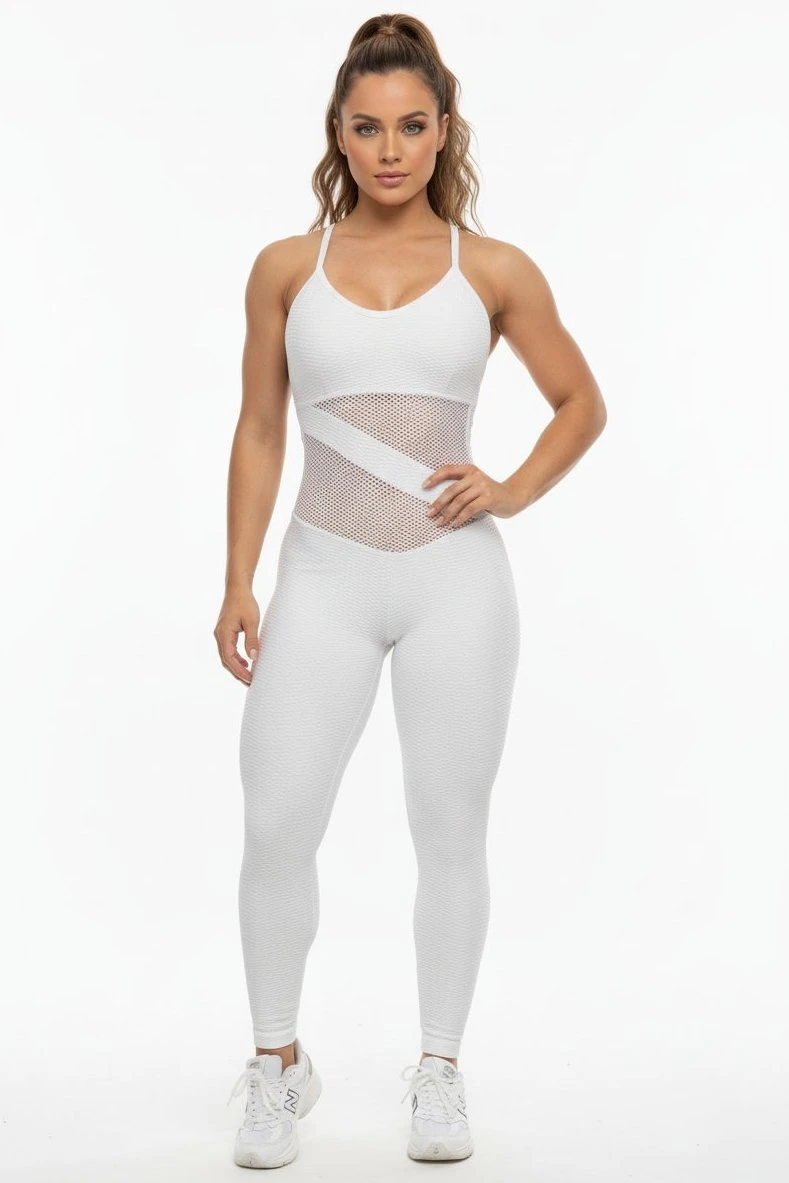 Canoan - Green White Jumpsuit - 26104