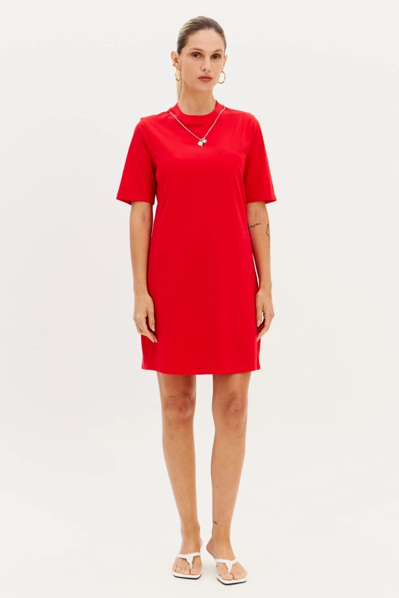 LANÇA PERFUME - Vestido T-Dress Curto Lança Perfume - 12286