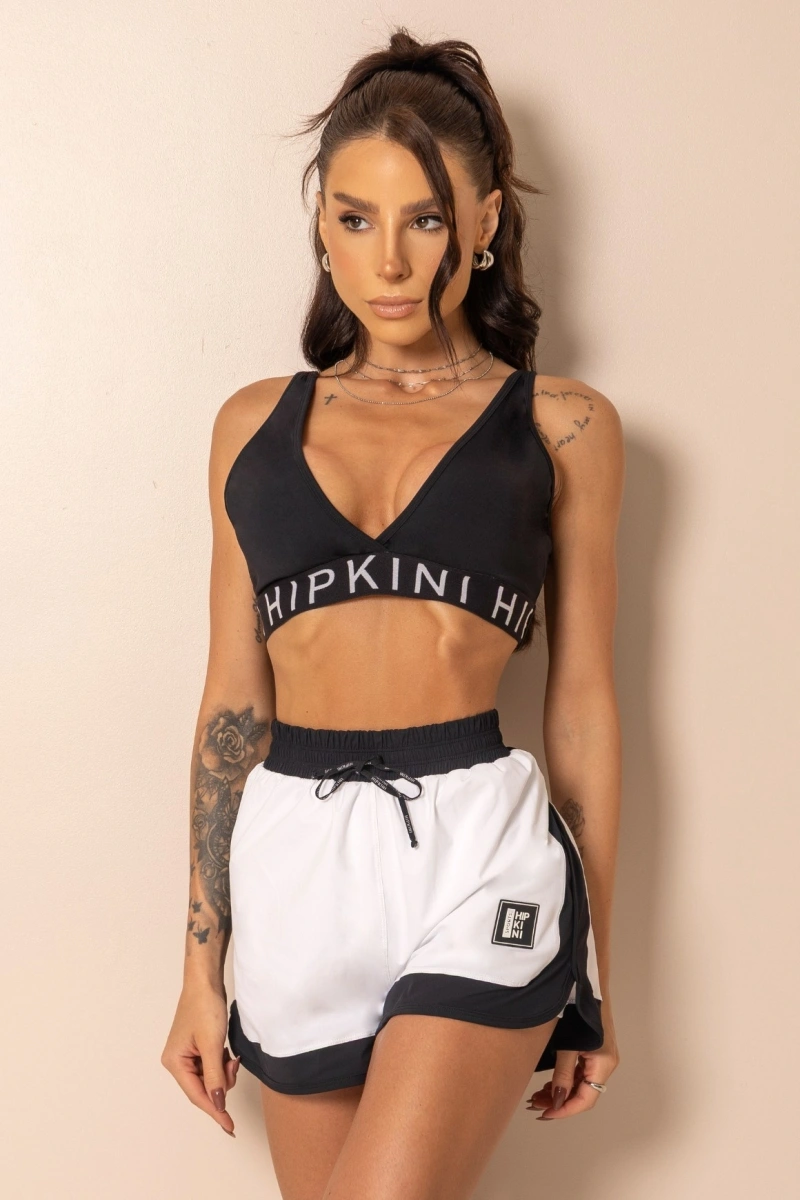 Hipkini - Black Style Yourself Fitness Top with adjustable straps - 33331522