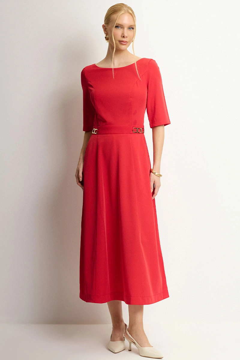 Miss Misses - Vestido Hebe Vermelho - 54704024