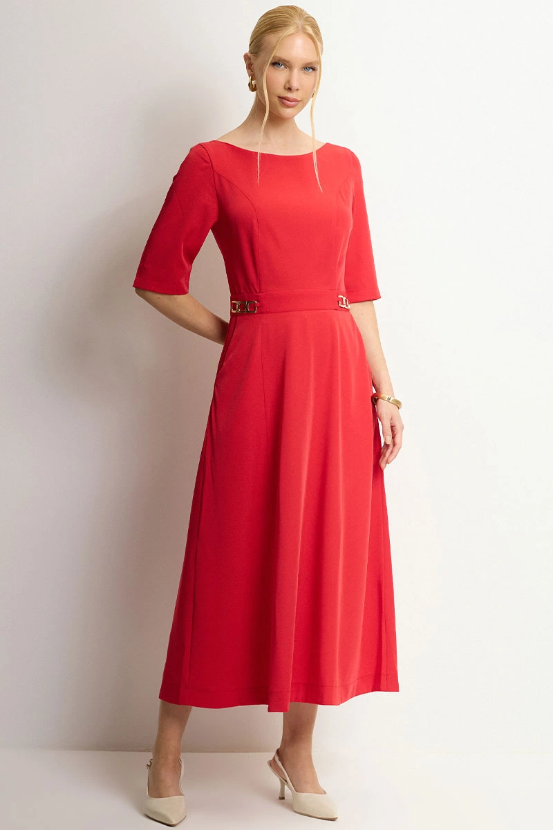 Miss Misses - Vestido Hebe Vermelho - 54704024