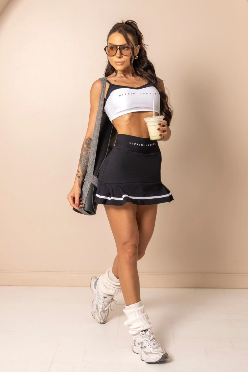 Hipkini - Shorts Saia Fitness Style Yourself Preta - 33331526