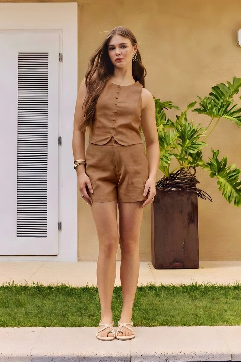N-BLOOM - Shorts Verbena - B037