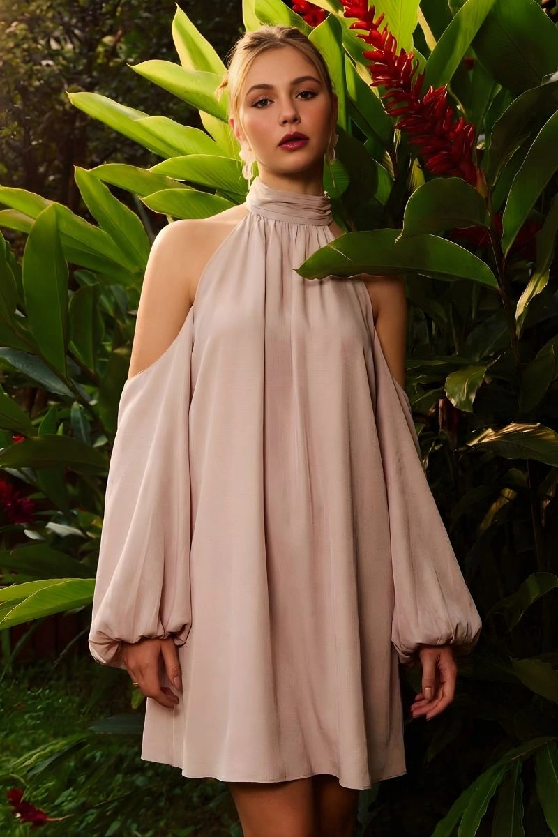 N-BLOOM - Vestido Copo de Leite - B001
