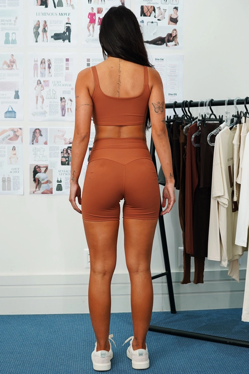 Lets Gym - Top Basic Colors Macchiato - 2906MC