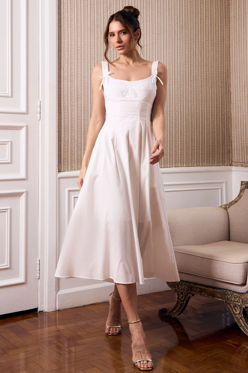 Miss Misses - Vestido Ornela Branco - 54741005