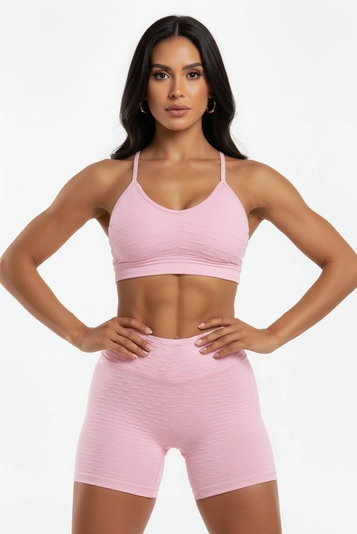 Canoan - Top Recorte Bubble Rosa Claro - 72220