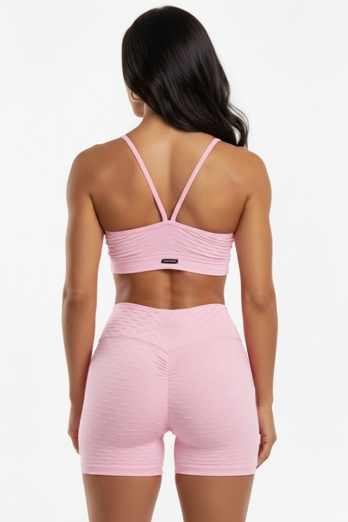 Canoan - Light Pink Bubble Cutout Top - 72220