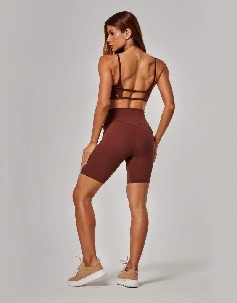 Vestem - Bermuda com Silk Essence Marrom Sépia - BER273.NY.C0697