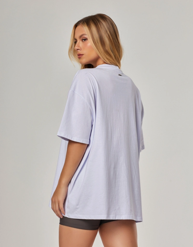 Vestem - Camiseta Oversized com Silk Própria História Branco - BMC861.NY.C0001