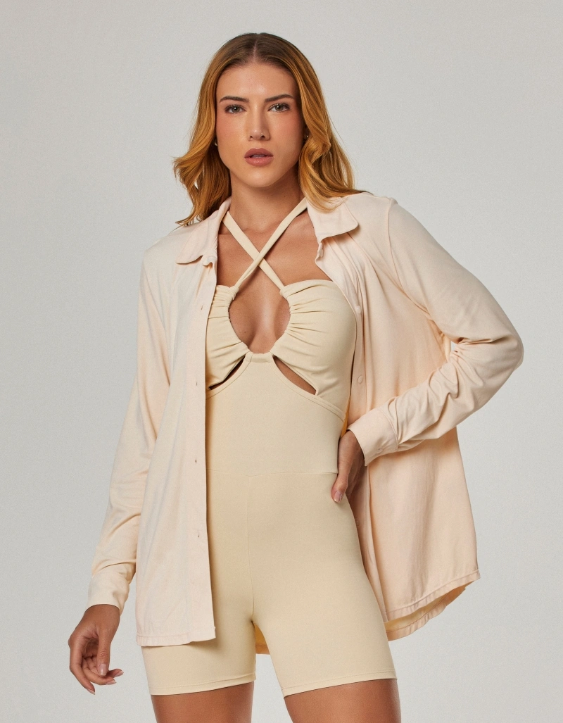 Vestem - Camisa Flow Off White - CMS01.NY.C0294