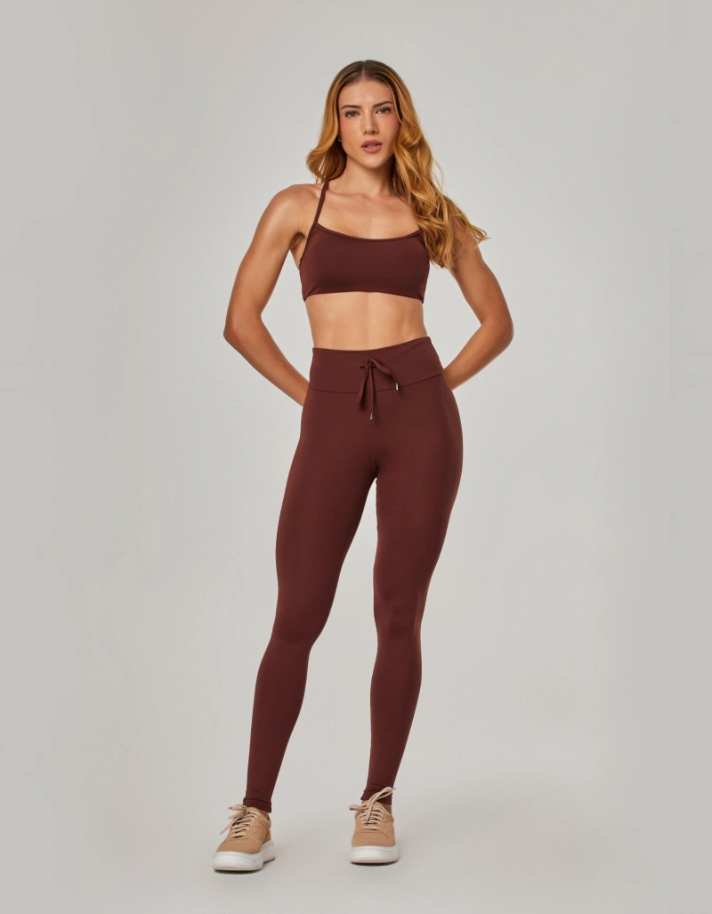 Vestem - Invisible Push-Up Leggings Set, Brown Leather - FS1540.NY.C0711