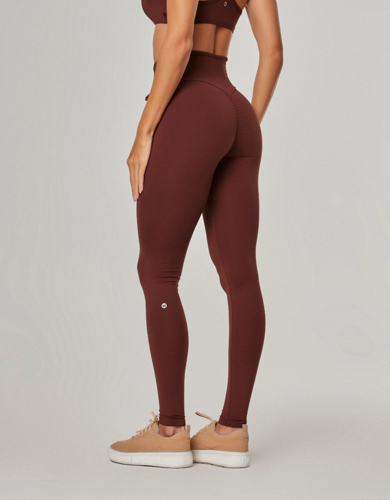 Vestem - Invisible Push-Up Leggings Set, Brown Leather - FS1540.NY.C0711
