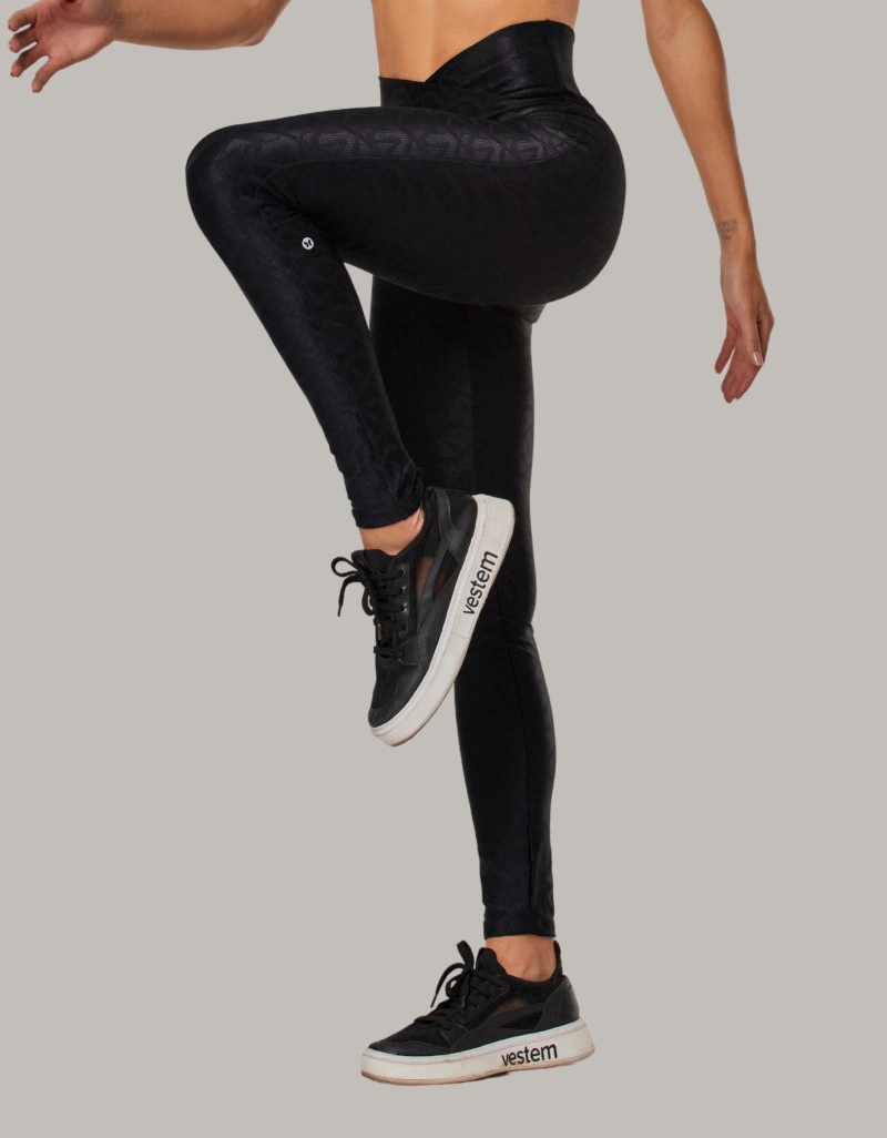 Vestem - Black Tulip Shape Up Legging - FS1565.NY.C0002