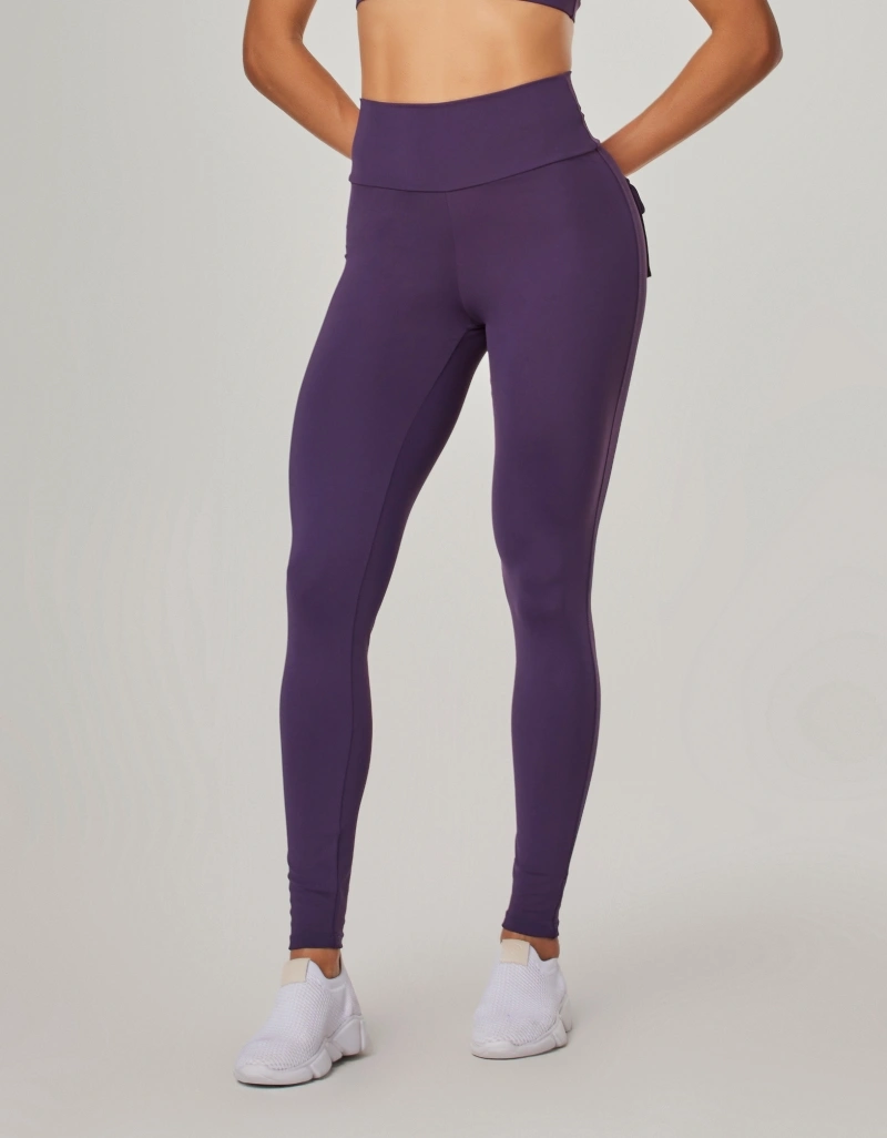 Vestem - Shape Up Leggings with Pockets, Amethyst Purple - FS1596.NY.C0515