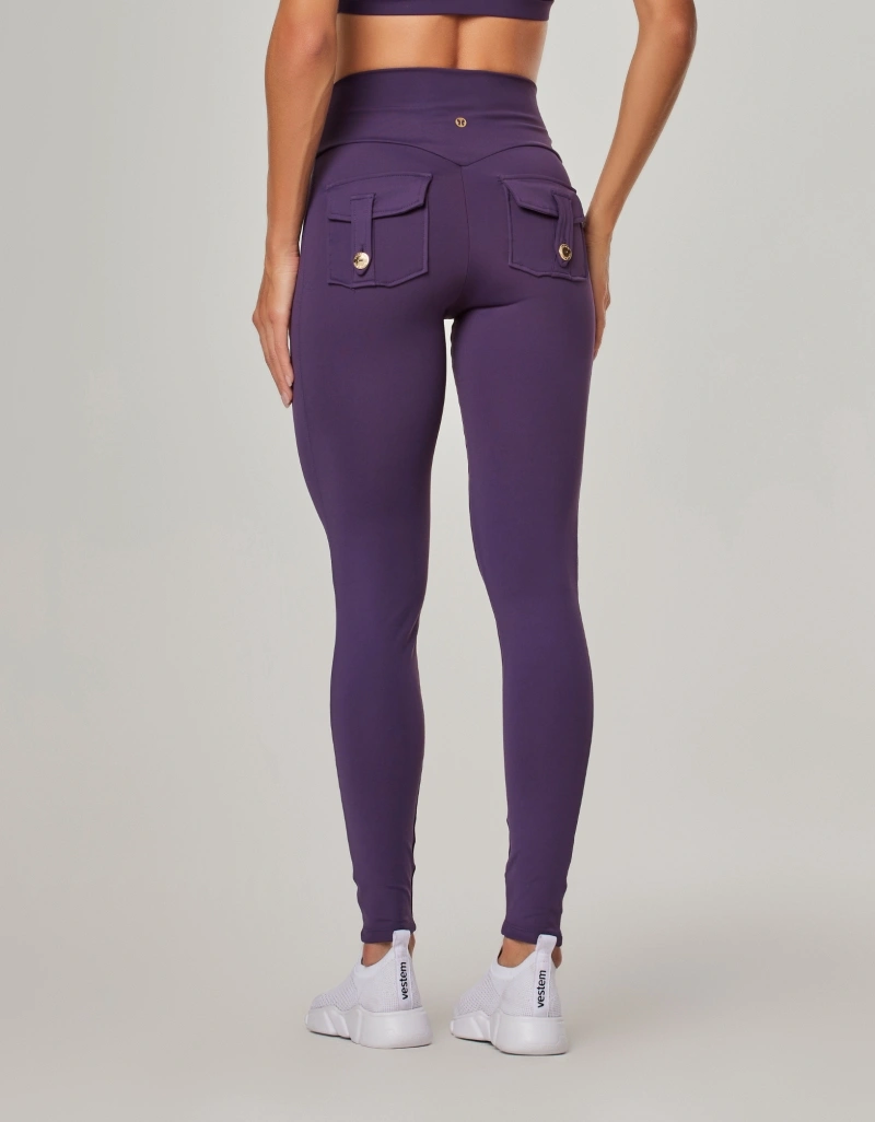 Vestem - Legging Shape Up com Bolsos Origem Roxo Ametista - FS1596.NY.C0515