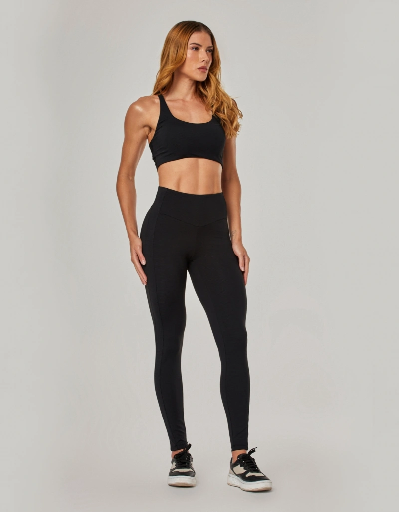 Vestem - Top Medium Support Cross Black - TOP1298.NY.C0002