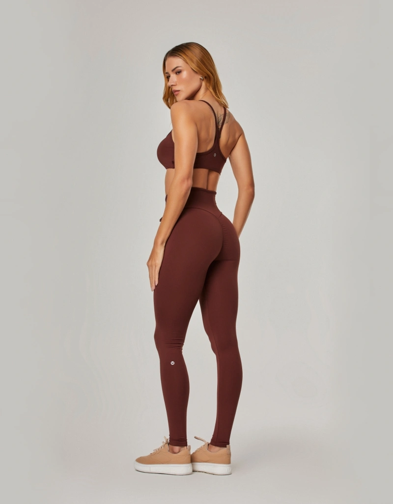 Vestem - Top Medium Support Icon Brown Leather - TOP1305.NY.C0711