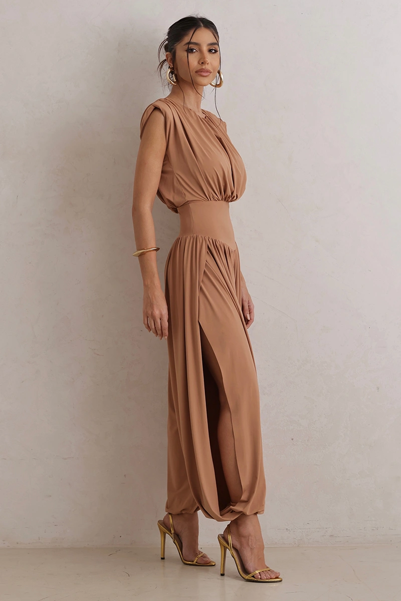 Dot Clothing - Jumpsuit Dot Clothing Kiara Aladin Beige - 2793BEGE