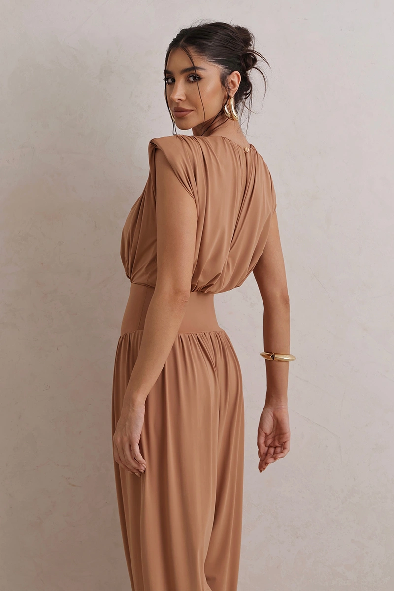 Dot Clothing - Jumpsuit Dot Clothing Kiara Aladin Beige - 2793BEGE