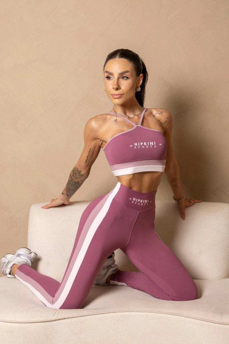 Hipkini - Legging Fitness Wellness Old Rosê - 33331625