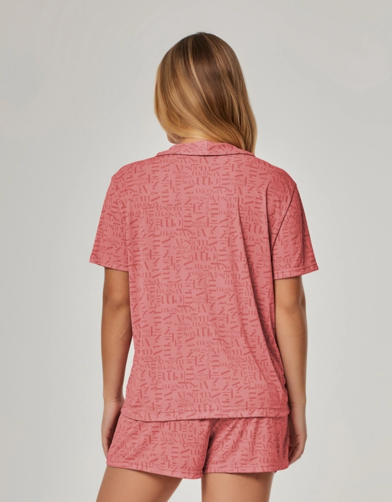 Vestem - Pijama Curto Logomania Vestem Vestem Sofstik Conch Shell - PIJ001.E1391