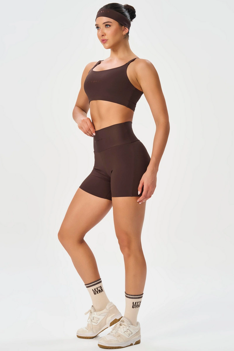 Lets Gym - Top Basic Colors Coffee - 2906CF