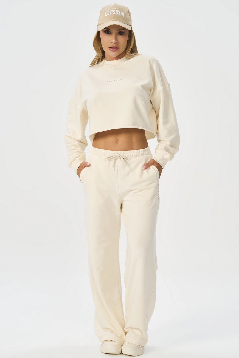 Lets Gym - Pants Pantalona Urban Layers Off White - 2916OFW