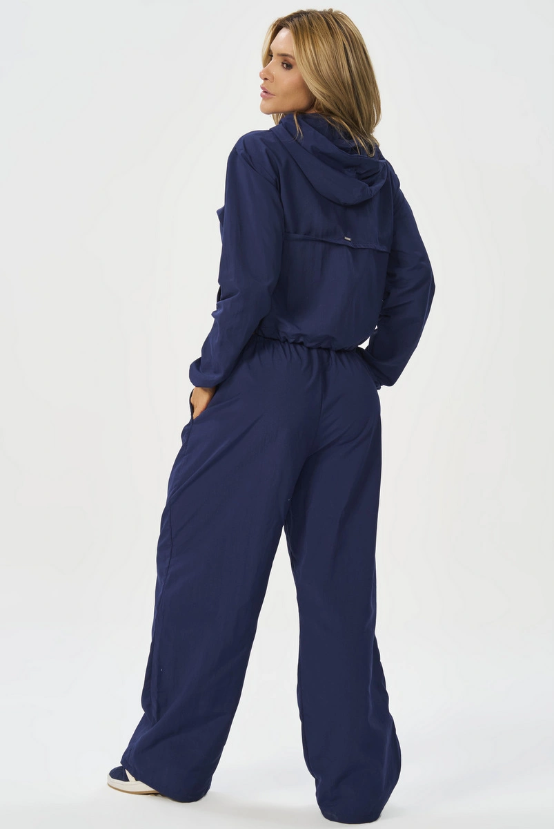 Lets Gym - Navy Blue Athleisure Jacket - 2923NB