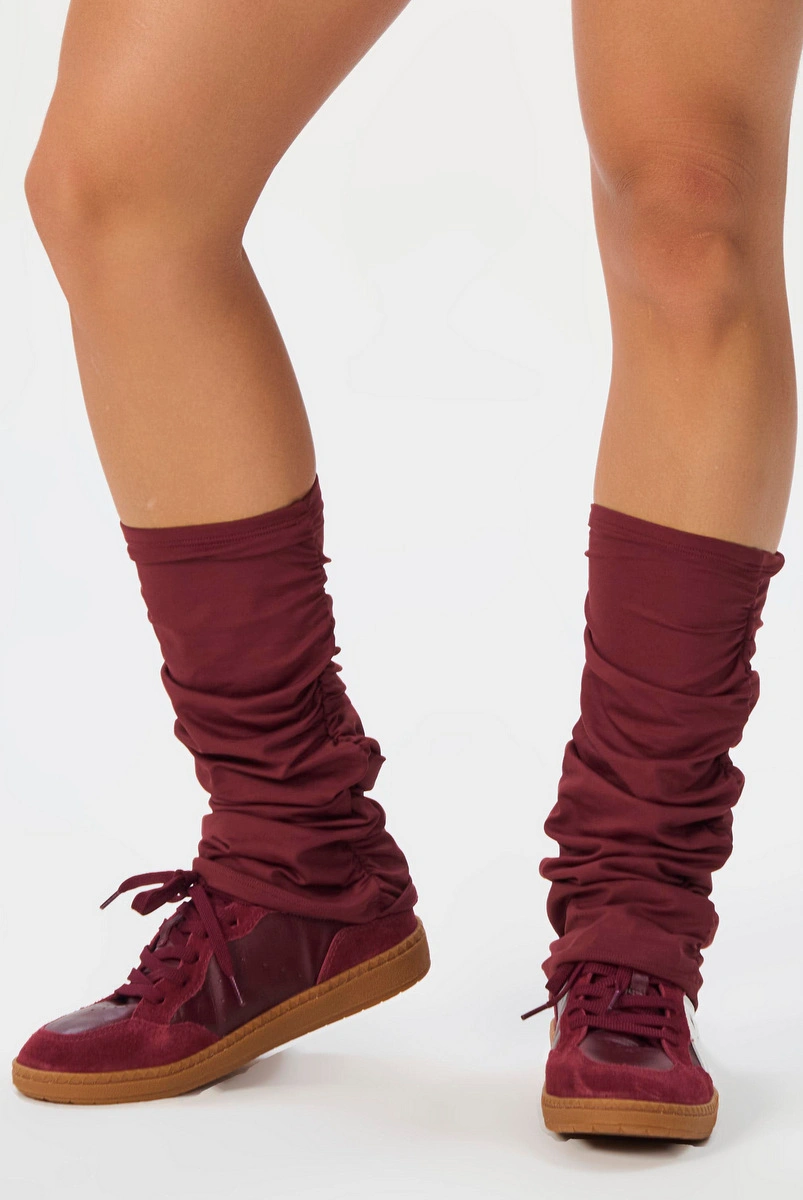 Lets Gym - Fitness Gaiter Bold Burgundy - 3136BG
