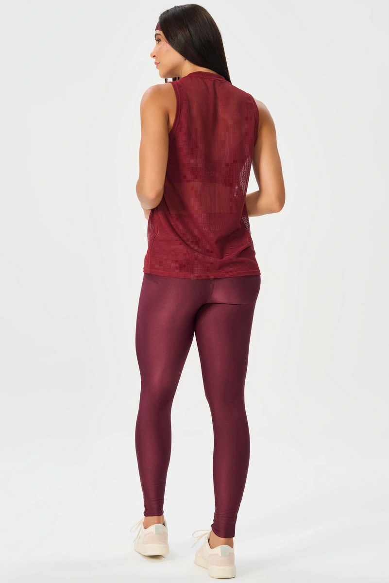 Lets Gym - Regata Screen Burgundy - 3168BG