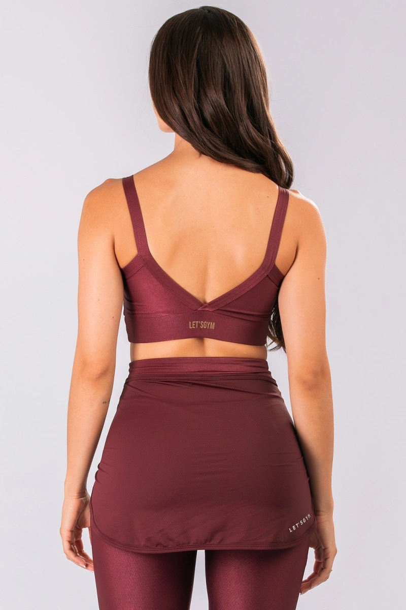 Lets Gym - Wrapping Burgundy - 3203BG